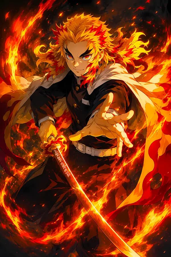 Prisma Panels artwork Flame Slayer