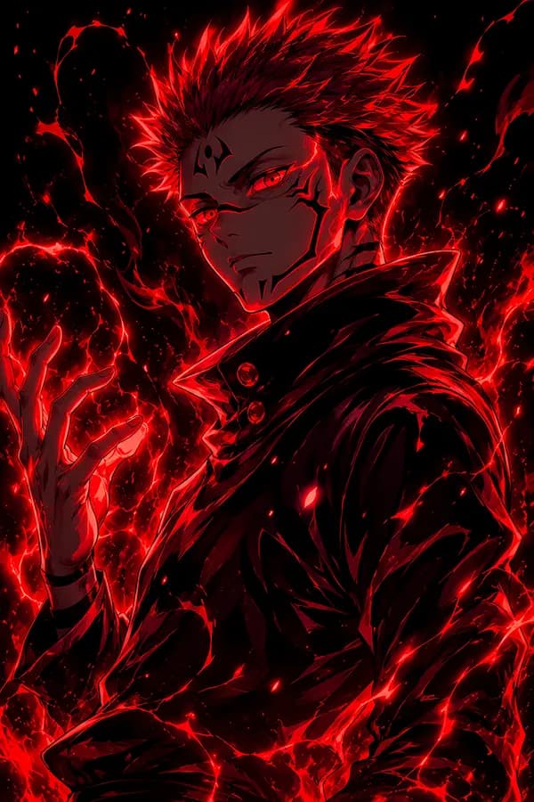 Prisma Panels artwork Red Curse