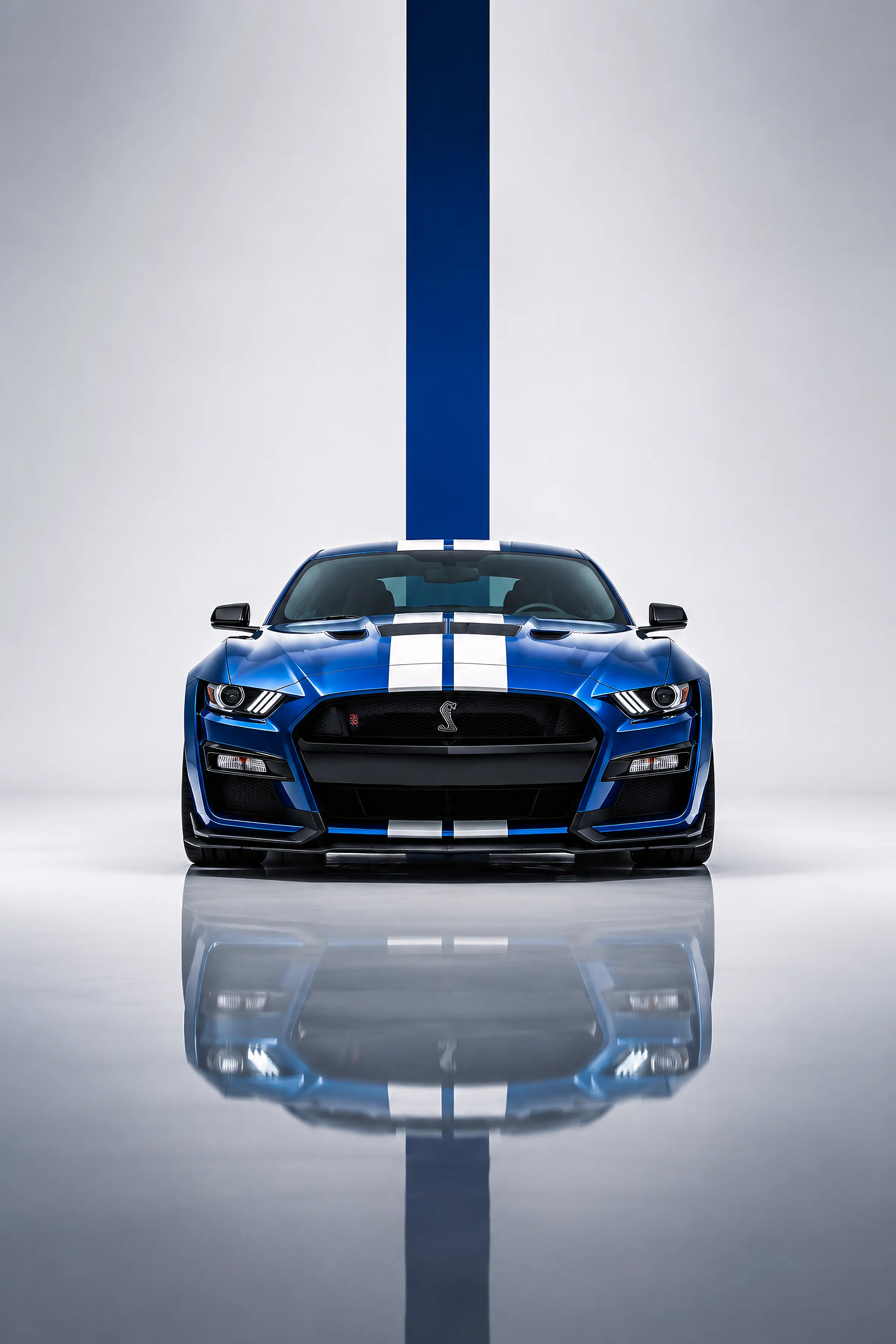 Prisma Panels artwork Blue Stripe Shelby